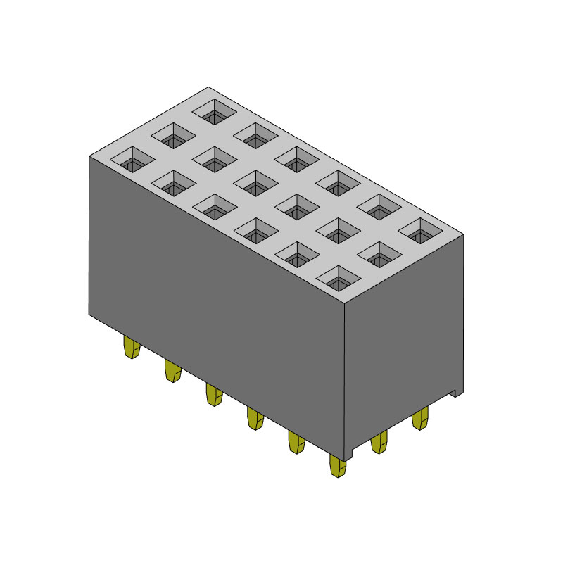 P/H2.54 Female Header HA301