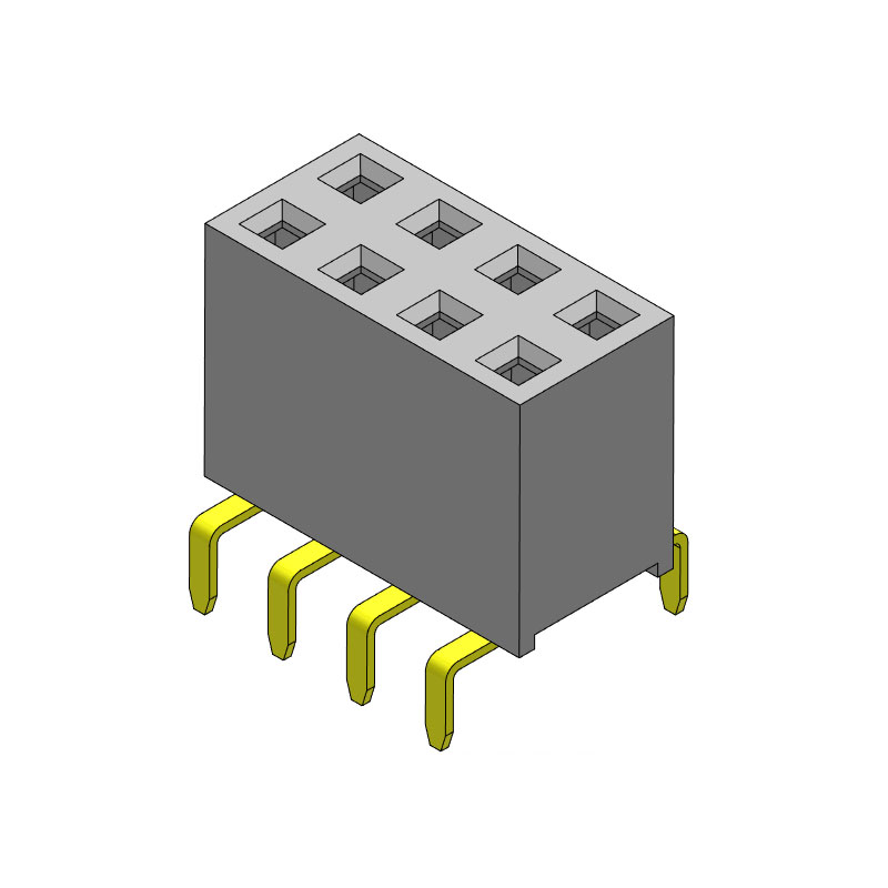 P/H2.54 Female Header HF221