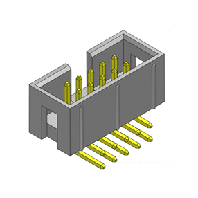 P/H2.54mm Box heade HB204