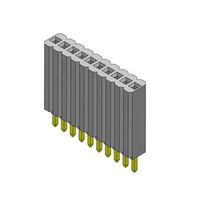 P/H1.27mm 單排排母 EA113