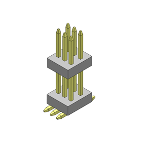 P/H0.8 Pin Header  PBC222