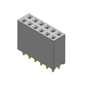 P/H2.54 Female Header HA203