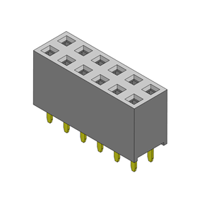 P/H2.54 Female Header HA221