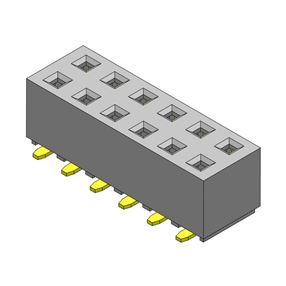 P/H2.54 Female Header HC206